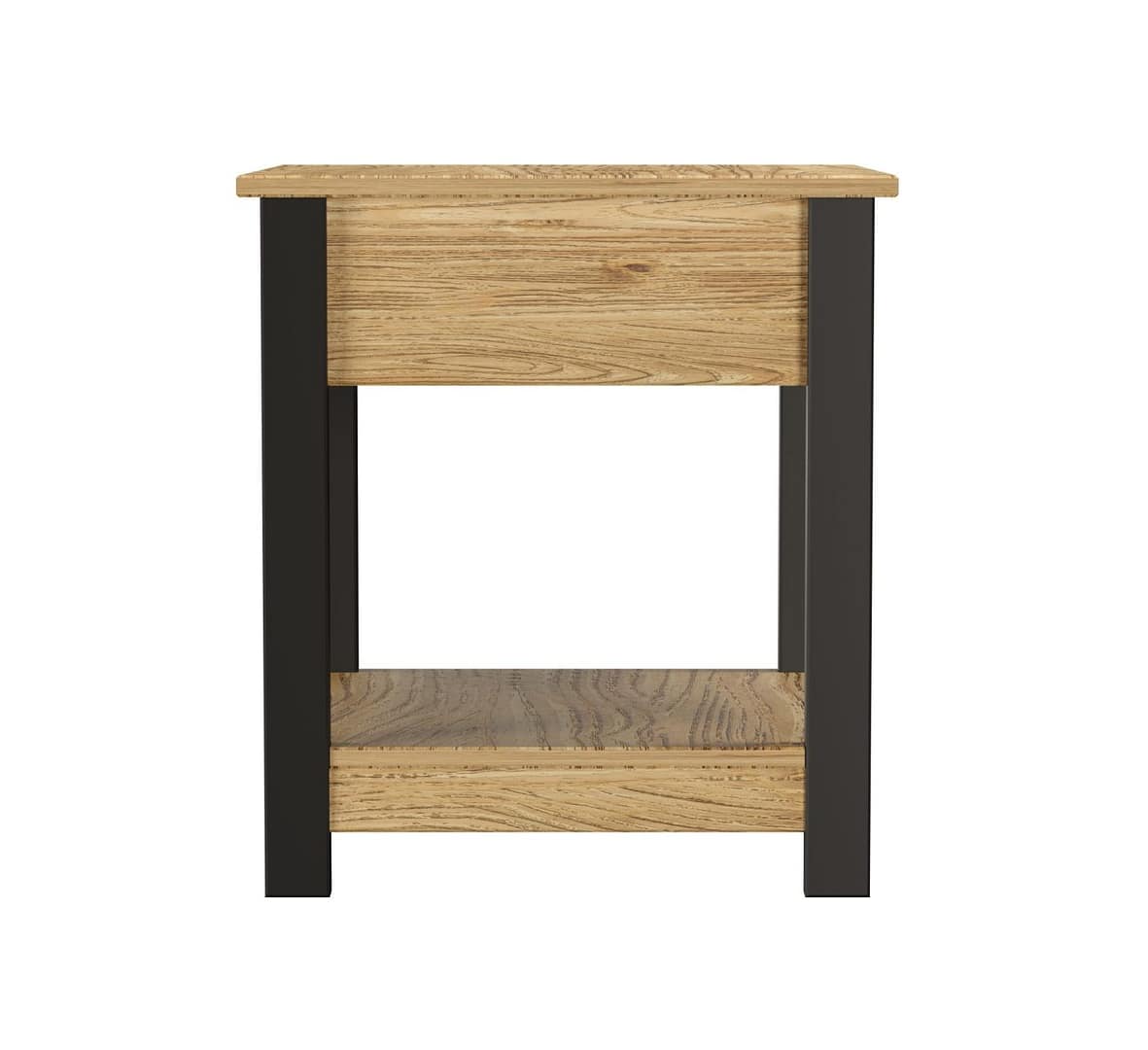 Mesa Lateral 1 Cajón Linea Moderna - Imagen 2