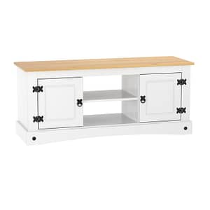 Rack Tv 2 Puertas 2 Estantes Linea Mexicana Dormitorio E1637