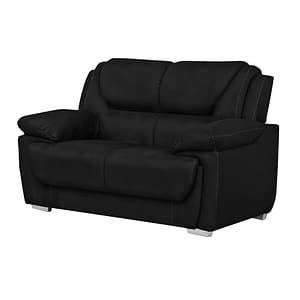 Sillon 2 Cuerpos Celta Living Sofa Alta Calidad Negro