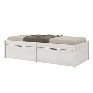 Cama Multifuncional 1 Plaza Con Cajones Madera Maciza