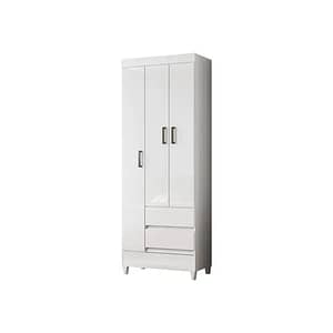 Ropero 3 Puertas 2 Cajones Varios Estantes Dormitorio