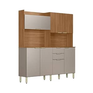 Kit De Cocina Completo 7 Puertas 2 Cajones 100% Mdp