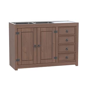 Bajo Mesada 2 Puertas 3 Cajones Linea Mexicana Cocina