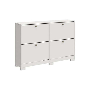 Comoda Zapatera Dormitorio 4 Puertas Con Patas