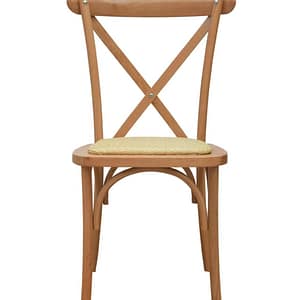 Silla Moderna de Diseño 100% Madera con Respaldo Curvo