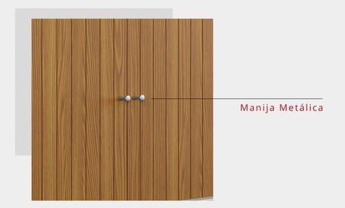 Aparador Mueble Buffet Bargueño 4 Puertas Living Brise - Imagen 3