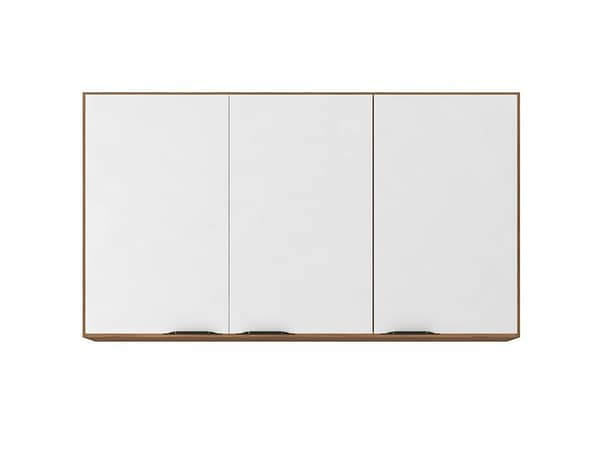 Mueble Aereo Alto De Cocina 3 Puertas Mdp Avella Blanco - Imagen 2