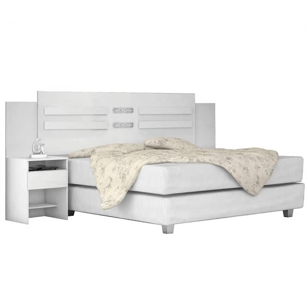Respaldo 2 Plazas Sommier Colchon Triunfo Dormitorio