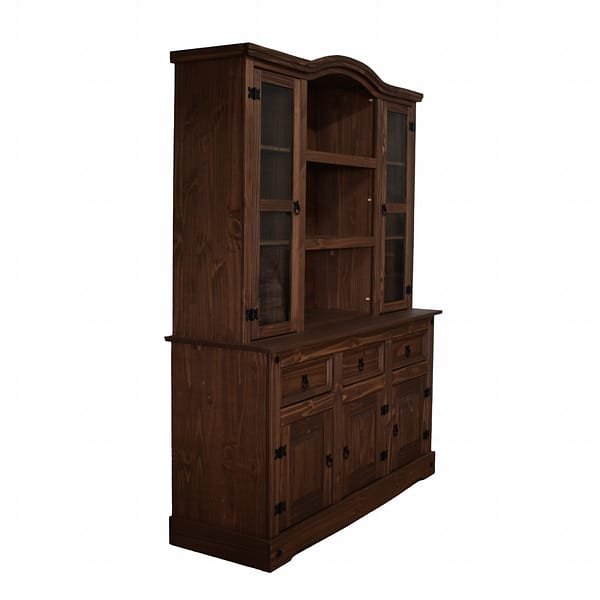 Aparador Línea Mexicana Madera Maciza 5 Puertas Cajones ZB008C - Imagen 4