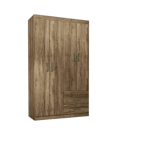 Roperos Placares 4 Puertas 2 Cajones Dormitorio Atacama