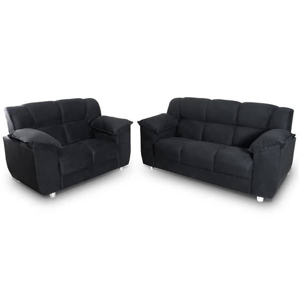 Juego De Living Sofa 2 Y 3 Cuerpos Tapizados En Tela