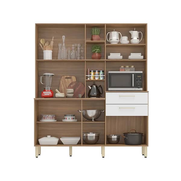 Mueble De Cocina Kit Completo 7 Puertas Cajones Amoblamiento - Imagen 2