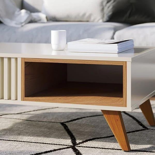 Mesa De Living Mesa Ratona Living Comedor Minimalista - Imagen 4