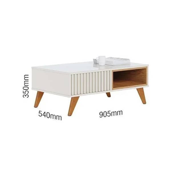 Mesa De Living Mesa Ratona Living Comedor Minimalista - Imagen 6