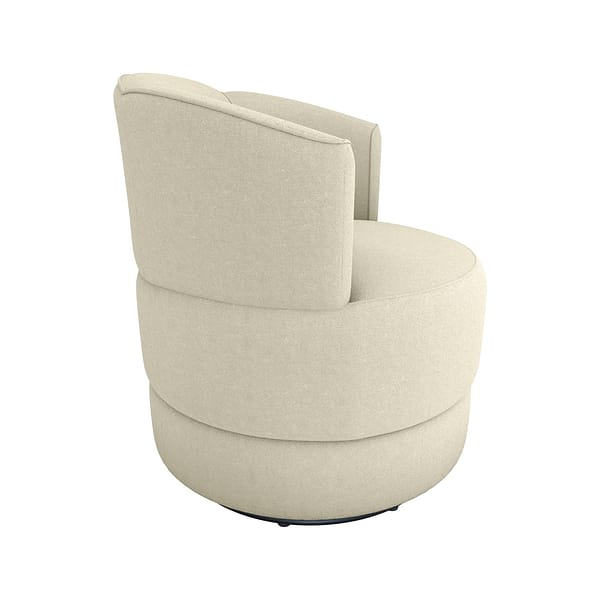 Sillon Butaca Giratoria 360 Grados Tapizada Tela - Imagen 3