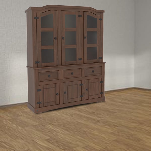 Modular Linea Mexicana Madera Maciza 6 Puertas 3 Cajones - Imagen 2