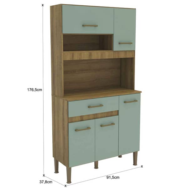 Mueble De Cocina Kit Completo Ana 90 cm - Imagen 4