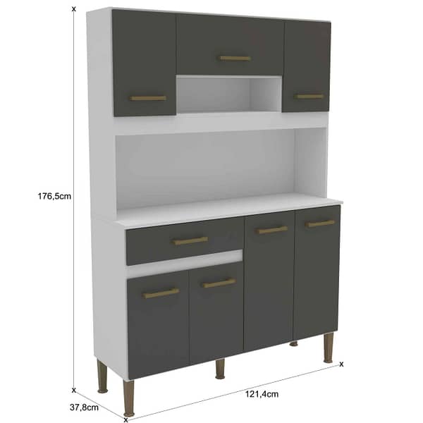 Mueble De Cocina Kit Completo Ana 120 cm - Imagen 4