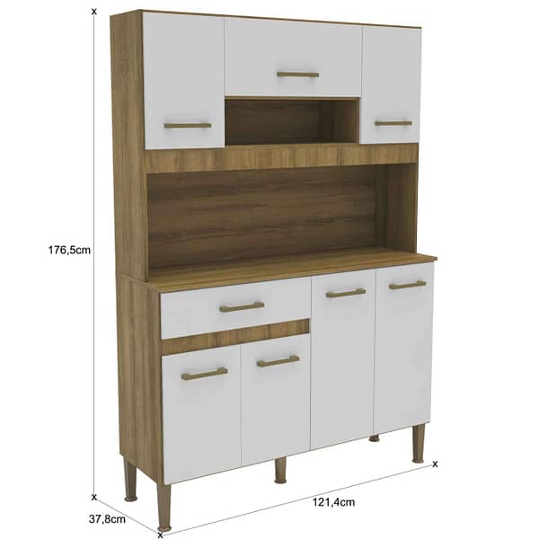 Mueble De Cocina Kit Completo Ana 120 cm - Imagen 4
