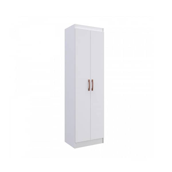 Armario Ropero Placard Multiuso 2 Puertas 5estantes 100% Mdp