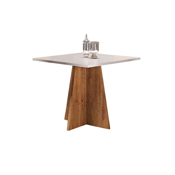 Juego De Comedor 4 Sillas Tapizadas Tapa Rectangular - Imagen 2