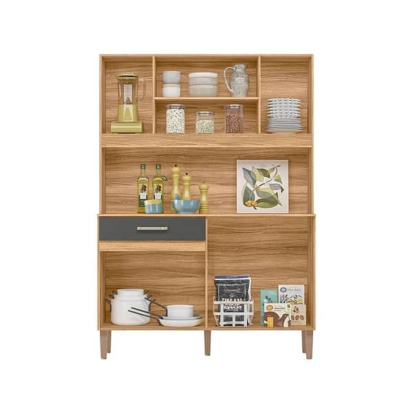 Mueble Cocina Bajo Mesada Aereos Kit Completo Magazin 120 - Imagen 2