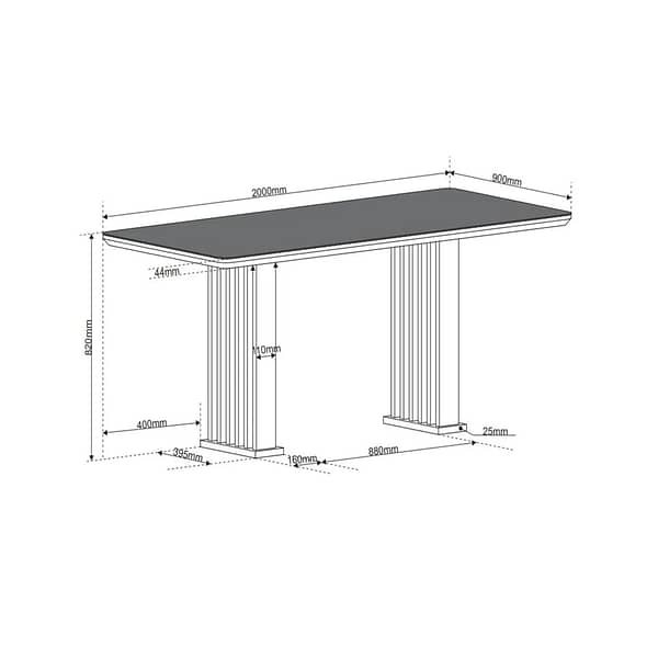 Juego De Comedor 6 Sillas Tapizadas Diseño Elegante - Imagen 3