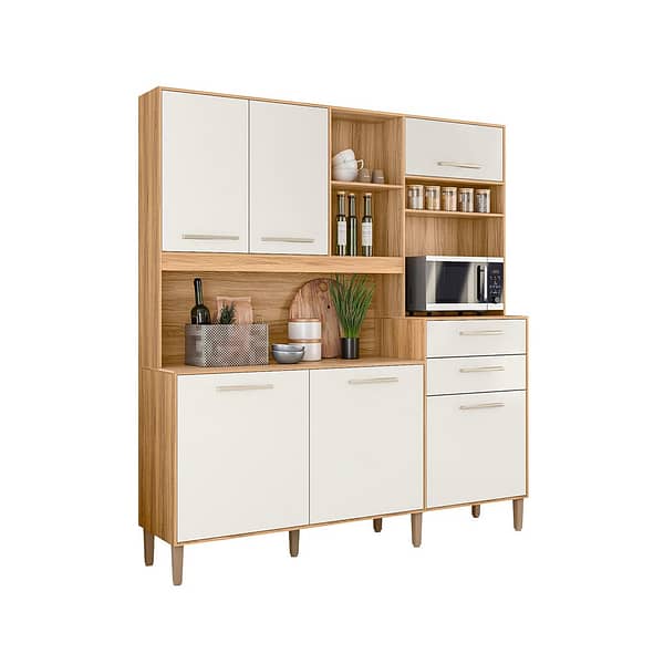 Mueble Cocina Bajo Mesada Aereos Kit Completo Yara