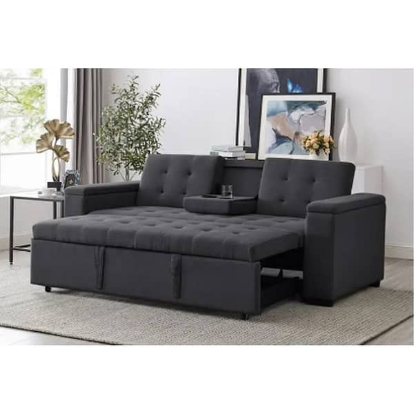 Sofa Cama 2 Cuerpos Con Vasera Apertura Frontal - Imagen 5