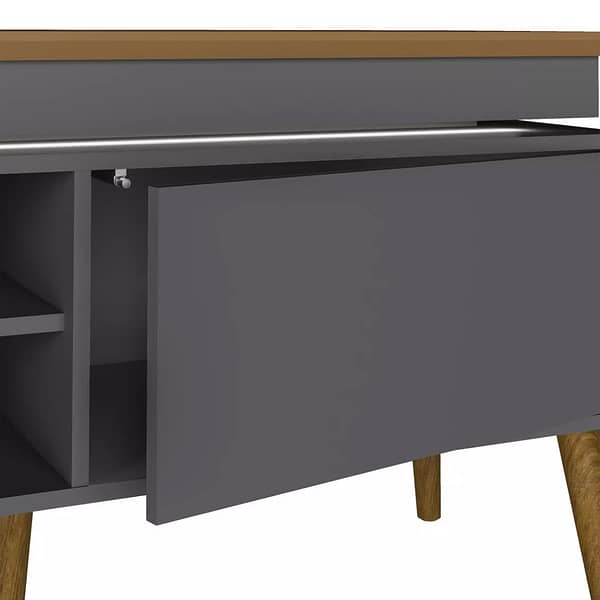 Rack Para Tv Led 75 Pulgada Tira Led Estilo Nordico 100% Mdp - Imagen 6