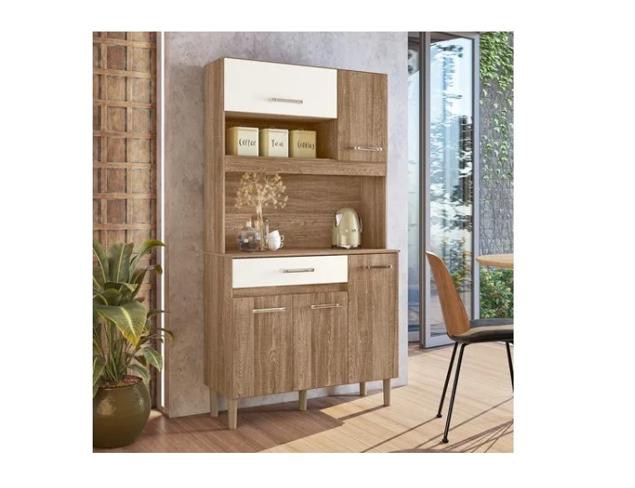 Mueble Cocina Bajo Mesada Aereos Kit Completo Magazin 120 - Muebles Express