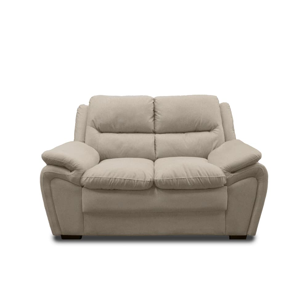 Sillon 2 Cuerpos Living Sofa Alta Calidad Beige