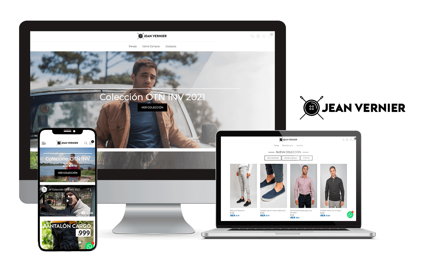 Desarrollo Tienda Online Jean Vernier