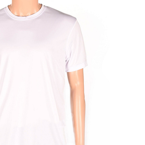Camiseta Básica Rosa Claro Lisa - 100% Poliéster Masculina