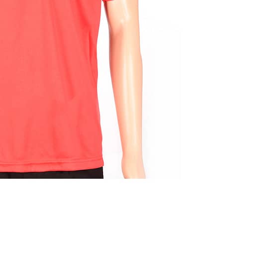 CAMISETA BÁSICA DE NIÑA REGULAR - ROJO — Hering