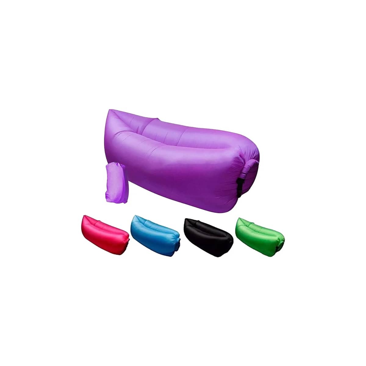 Sofá Inflable Lazy Bag + Bolso Relaxbag Colchón Cloud Lounger Playa, Camping  Y Exteriores - Fucsia