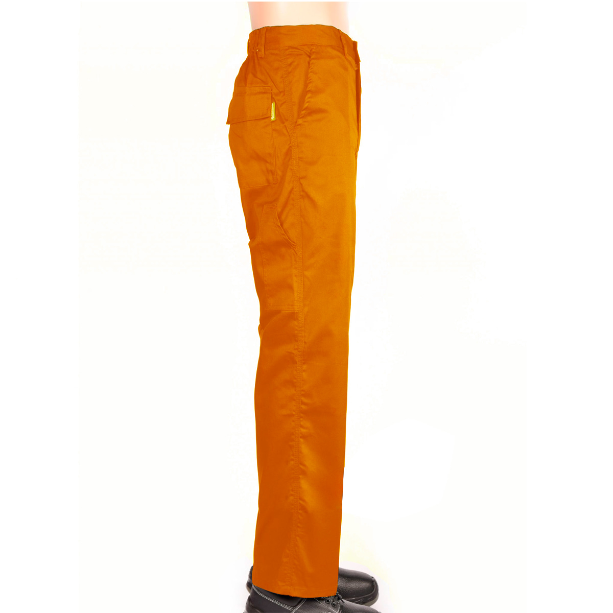 Pantalón Básico De Trabajo Naranja - MundoTrabajo