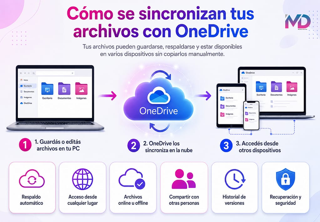 OneDrive Sincronización de Archivos