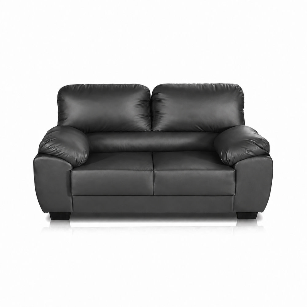 Sillon Sofa Living 2 Cuerpos Tapizado En Pu Alta Calidad