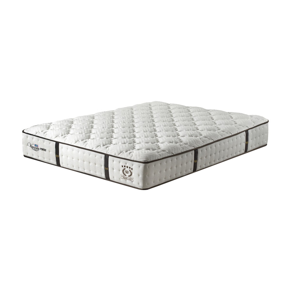 Colchon Sommier Queen Espuma Y Resortes Alta Densidad