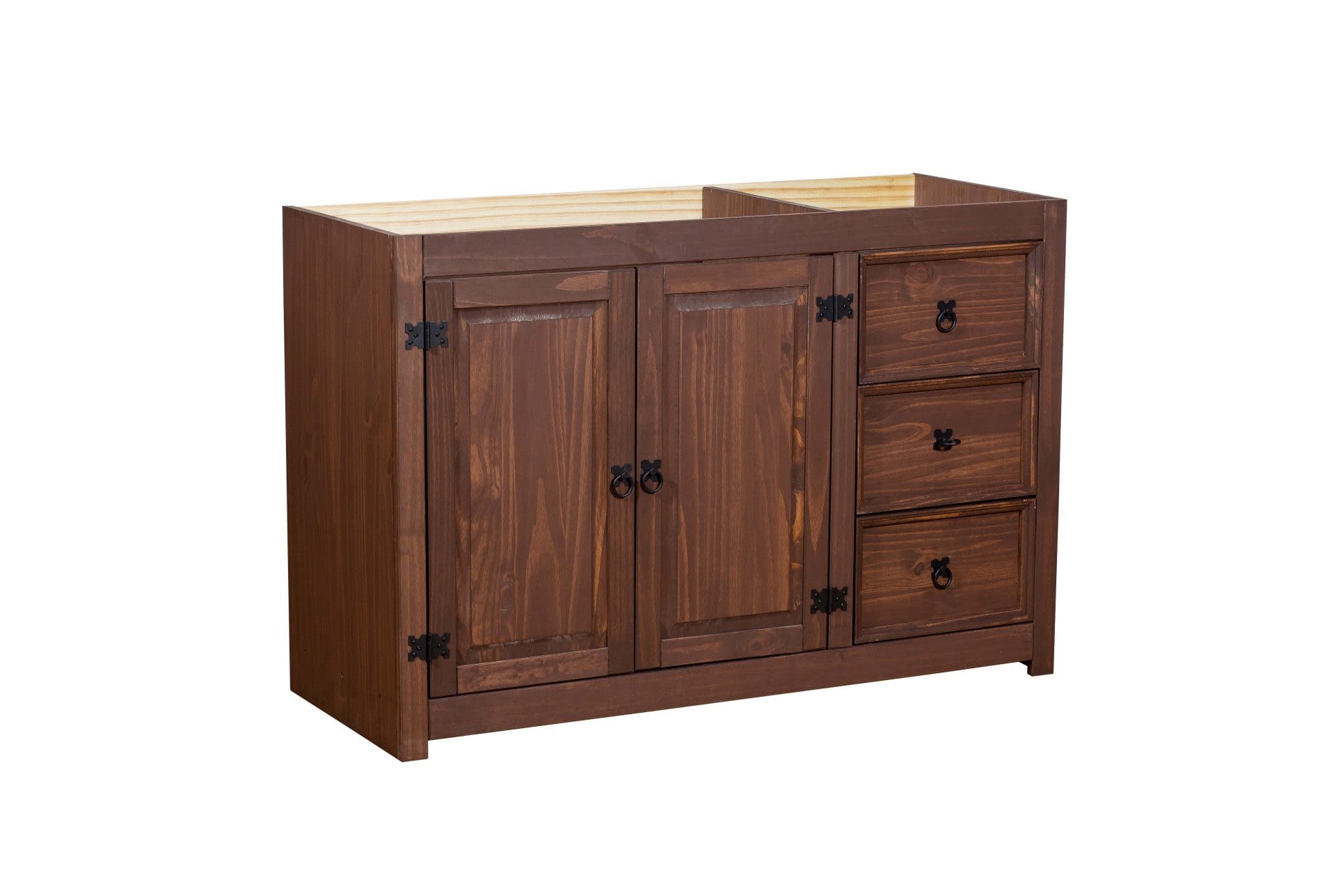 Bajo Mesada 2 Puertas 3 Cajones Linea Mexicana Cocina E975 Muebles Express