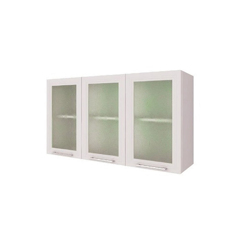 Aereos Cocina Mueble 3 Puertas Vidrio Cd218 Muebles Express