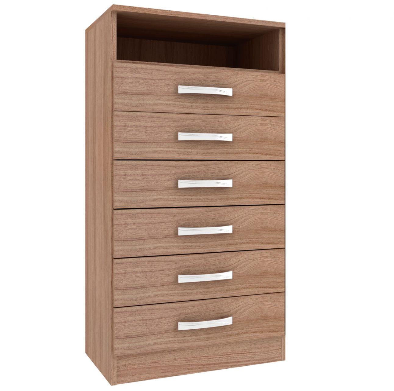 Comoda Cajonera 6 Cajones Espacio Dormitorio Varios Colores Muebles