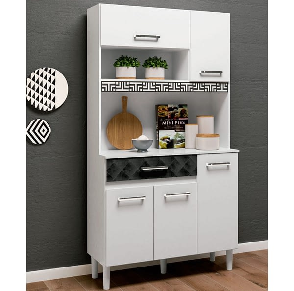 Mueble Cocina Bajo Mesada Aereos Kit Completo Bl Magazin 90 Muebles