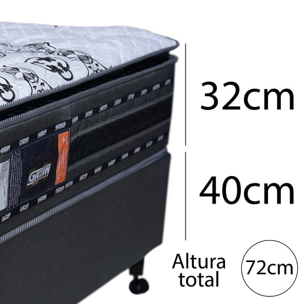 Sommier 1 Plaza Excelsior - Lais Muebles