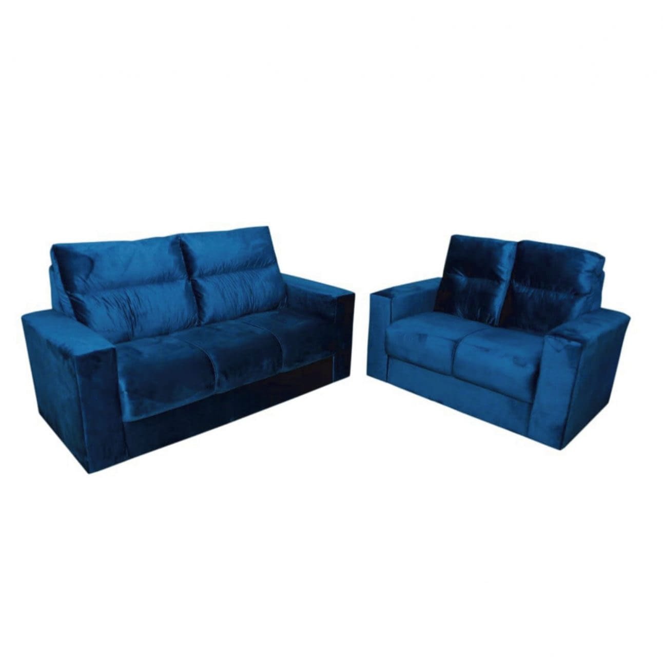 Juego De Living Sillones Tapizados En Tela Nuevos Lais Muebles